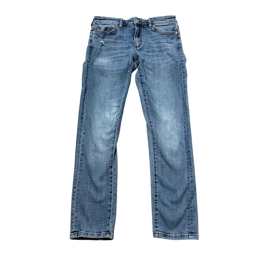 Anthropologie Pilcro The Slim Boyfriend Jeans Women's 27 Blue